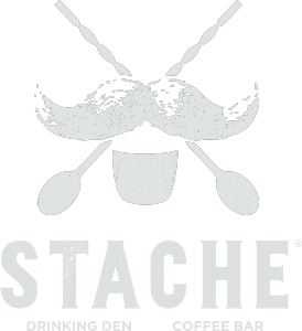 Image of Stache Drinking Den + Coffee Bar Logo